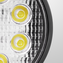 27W Off Road conduzido ponto ilumina a luz de névoa de condução brilhante super para o caminhão SUV 3