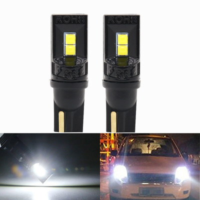 360 graus LED lâmpadas T10 194 168 147 W5W 3030 Carro LED lâmpadas interiores erro livre placa de licença luz