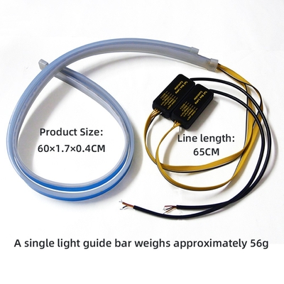 comprar Artigo macio de corrida conduzido colorido de néon das lâmpadas do dia do CM RGB do fio 30/45/60 online manufacture