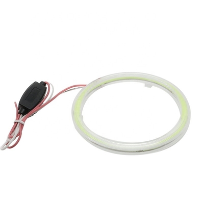 comprar Lâmpada AZUL VERMELHA 12-18V da névoa da espiga 90mm Angel Eyes do farol do carro online manufacture