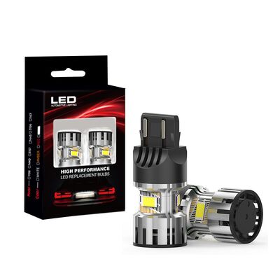 comprar Dimensão de halogênio CB10 CANBUS Sem erro 7443 T20 W21/5W Luzes de travão LED com 2800LM 28W para luzes de lâmpada LED de carro online manufacture