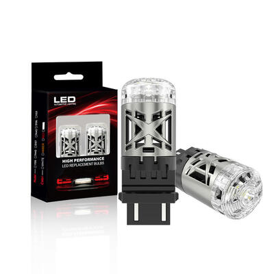 comprar Newest Innovative 3157 LED Car Light Bulbs 3156 BA15S 1600LM 12V 24V for Car Brake Stop Signal Reverse With 7035 Chip online manufacture