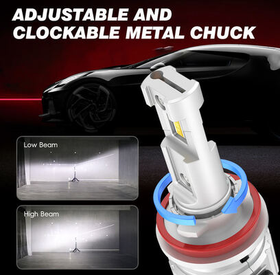 comprar Vendas directas de fábrica 200W 25000lm 6000K Faróis LED OEM H1 H4 H7 H8 Canbus 9005 9006 12V 24V acessórios de caminhão luzes online manufacture