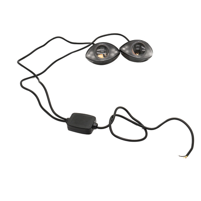 Faróis feitos sob encomenda Hawk Eye Lights 10SMD do diodo emissor de luz da motocicleta de 300LM 6000K