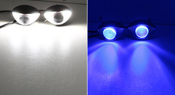 Faróis feitos sob encomenda Hawk Eye Lights 10SMD do diodo emissor de luz da motocicleta de 300LM 6000K