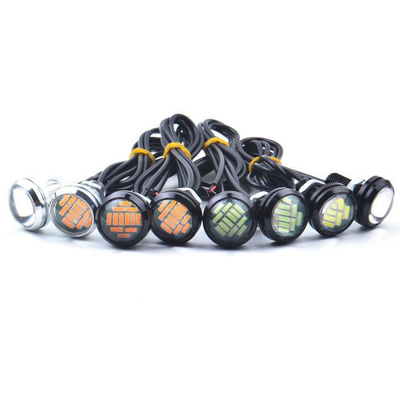 Destaque Eagle Eye Led Light da lente dos faróis 23MM-4014 do diodo emissor de luz da motocicleta do poder superior 12v