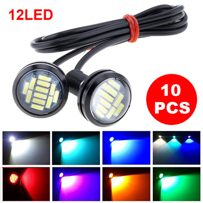 Destaque Eagle Eye Led Light da lente dos faróis 23MM-4014 do diodo emissor de luz da motocicleta do poder superior 12v