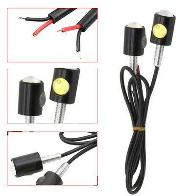 Os faróis do diodo emissor de luz da motocicleta de Eagle Eye Lens Screw Reversing/conduziram luzes da cauda