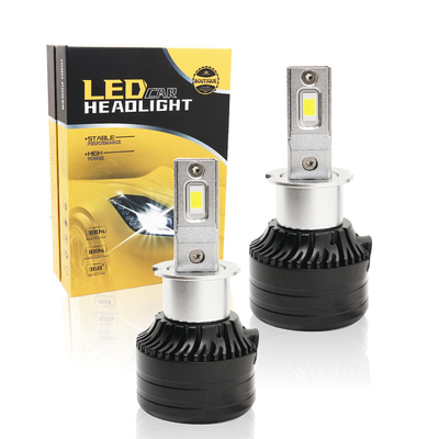 Sistema do produto da ampola da cabeça do diodo emissor de luz dos faróis H3 6500K 12-36V do carro e a lâmpada da névoa da parte dianteira de 3000LM 30W