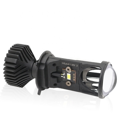 A lâmpada dianteira da névoa do farol do carro do farol do diodo emissor de luz da motocicleta dos faróis H4 YD6 6000K do carro alterou o bulbo 12V do diodo emissor de luz