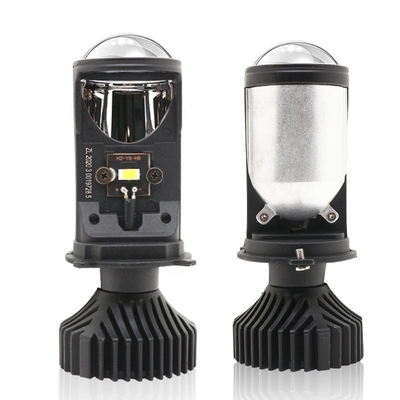 A lâmpada dianteira da névoa do farol do carro do farol do diodo emissor de luz da motocicleta dos faróis H4 YD6 6000K do carro alterou o bulbo 12V do diodo emissor de luz