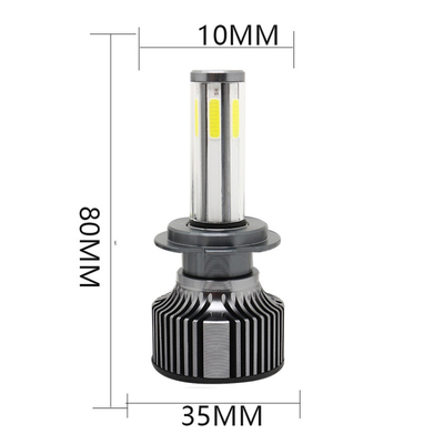 N6 os carros H4 conduziram o farol 6 que o destaque lateral alterou o bulbo do farol H11