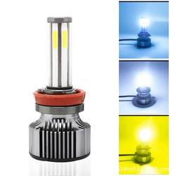 N6 os carros H4 conduziram o farol 6 que o destaque lateral alterou o bulbo do farol H11
