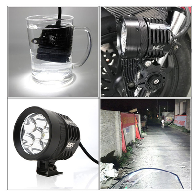 o farol da motocicleta conduziu projetores do carro da iluminação do farol do grânulo do veículo elétrico 4 da lâmpada de L4X L6X 40W