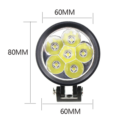 o farol da motocicleta conduziu projetores do carro da iluminação do farol do grânulo do veículo elétrico 4 da lâmpada de L4X L6X 40W