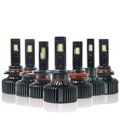 a lâmpada nova do carro F5 do fabricante conduziu luzes que de névoa claras do farol h7 h4 conduziu bulbos do farol