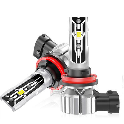 Série automotivo H7 9005 9006 do farol E2 do diodo emissor de luz H11 luz de névoa de 9012 lâmpadas para carros