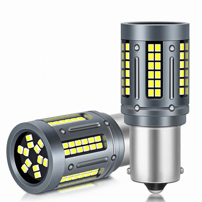 1156 2016 farol conduzido parte traseira da luz de pisca-pisca 6500k do carro 84smd 12v