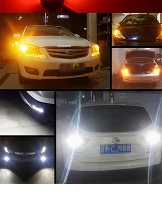1156 2016 farol conduzido parte traseira da luz de pisca-pisca 6500k do carro 84smd 12v
