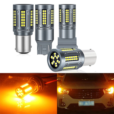 1156 2016 farol conduzido parte traseira da luz de pisca-pisca 6500k do carro 84smd 12v