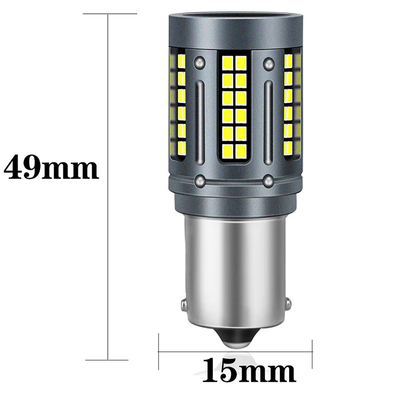 1156 2016 farol conduzido parte traseira da luz de pisca-pisca 6500k do carro 84smd 12v
