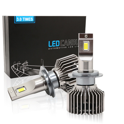 Bulbos os mais brilhantes brilhantes super conduzidos 9006/HB4 H13 H1 H3 do farol H8 de H7 H4 H11 80W 9005