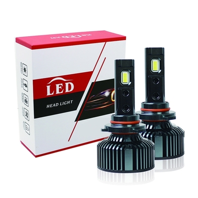 Cabeça conduzida da lâmpada 110W dos bulbos H4 do farol de F5 Faro Focos H7 poder superior branco