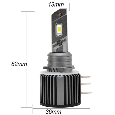 Faróis automotivos do farol 80W 8000Lm H15 do diodo emissor de luz do ODM Focos
