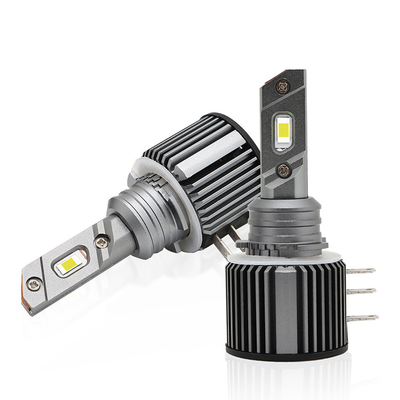Faróis automotivos do farol 80W 8000Lm H15 do diodo emissor de luz do ODM Focos