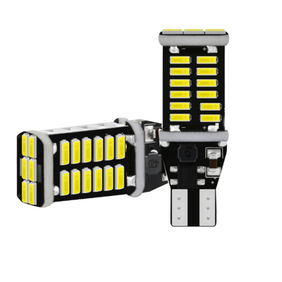 Ampola automotivo de sinal do carro de Luz 12V das piscas-pisca do diodo emissor de luz de T15 4014 Canbus