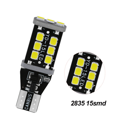 W6W WY16W 15 SMD que o farol automotivo 2835 do diodo emissor de luz para o carro T15 leve conduziu a luz