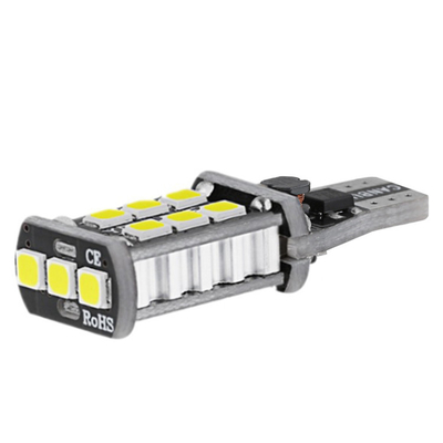 W6W WY16W 15 SMD que o farol automotivo 2835 do diodo emissor de luz para o carro T15 leve conduziu a luz