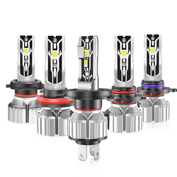 Substituição automotivo do farol 9006 do diodo emissor de luz dos lúmens altos de H11 H8 H4 H7