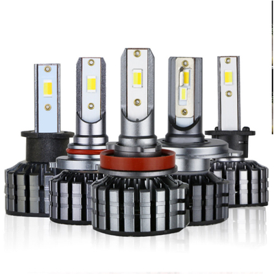 Bulbos automotivos H7 H4 H11 6000K 9005 do farol das piscas-pisca do diodo emissor de luz V20 9006 9012 H1 H8 9012 H3