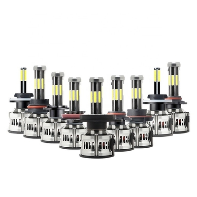 8 farol automotivo 6000K 360 Canbus do diodo emissor de luz dos lados H1 H3 H4 H7 9005 9006