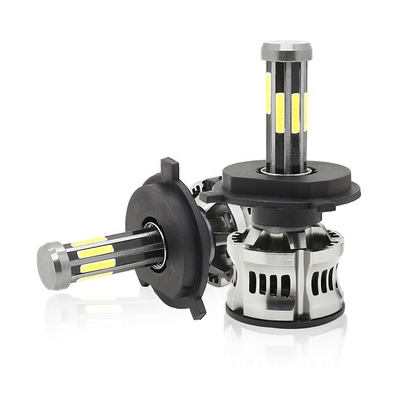 8 farol automotivo 6000K 360 Canbus do diodo emissor de luz dos lados H1 H3 H4 H7 9005 9006