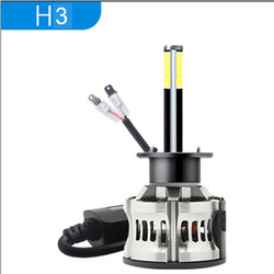 8 farol automotivo 6000K 360 Canbus do diodo emissor de luz dos lados H1 H3 H4 H7 9005 9006