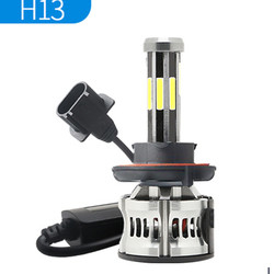 8 farol automotivo 6000K 360 Canbus do diodo emissor de luz dos lados H1 H3 H4 H7 9005 9006