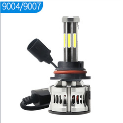 8 farol automotivo 6000K 360 Canbus do diodo emissor de luz dos lados H1 H3 H4 H7 9005 9006