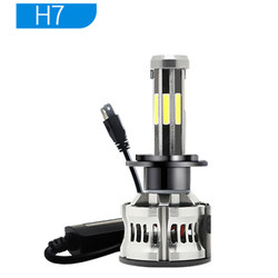 8 farol automotivo 6000K 360 Canbus do diodo emissor de luz dos lados H1 H3 H4 H7 9005 9006
