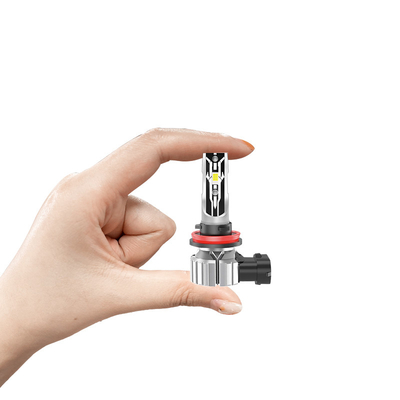 Mini E2 conduziu plug and play principal da luz da lâmpada 9006 do bulbo H4 H7 H11 9005 dos faróis do carro o auto