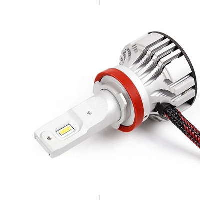 Do farol automotivo do diodo emissor de luz 9006 do F2 H4 H7 9005 luz de névoa Fanless do farol