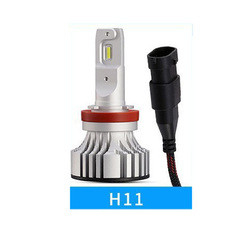 Do farol automotivo do diodo emissor de luz 9006 do F2 H4 H7 9005 luz de névoa Fanless do farol