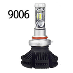 Luz de névoa Fanless H4 do farol automotivo do diodo emissor de luz X3 H7 H11 9005 9006
