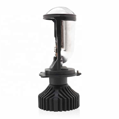 Bulbo do farol do carro do diodo emissor de luz do Bi Y6 lente do projetor do sistema de iluminação do mini H4 auto