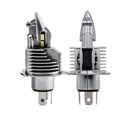 Mini Fighter H4 conduziu o farol para o fã do carro que refrigera o auto sistema de iluminação 40W 9V-48V 8000lm