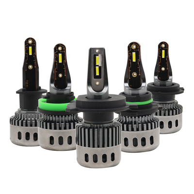 Mini bulbo brilhante super H1 H3 H4 H7 H11 9005 do farol do carro do diodo emissor de luz F10 9006 jogos de Canbus