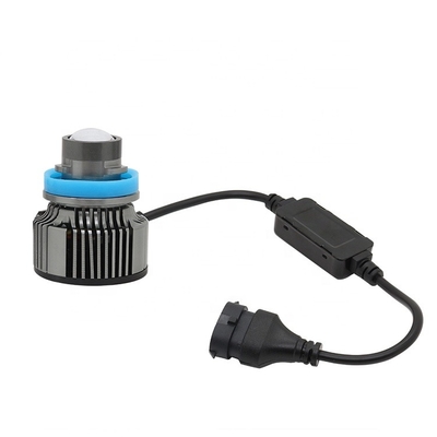 Feixe alto da lâmpada automotivo brilhante super do ponto do farol H7 H11 do diodo emissor de luz da névoa