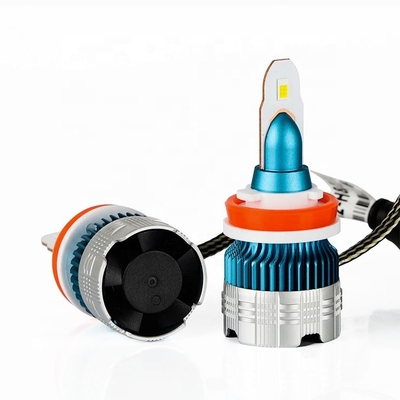 H1 H3 H4 H7 H8 H11 9005 9006 luz branca dos bulbos MI2 do farol do carro do diodo emissor de luz
