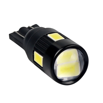 Ampolas conduzidas Nonpolarity de lado do carro de T10 5630 6 SMD alteraram C.C. 12V do bulbo do diodo emissor de luz